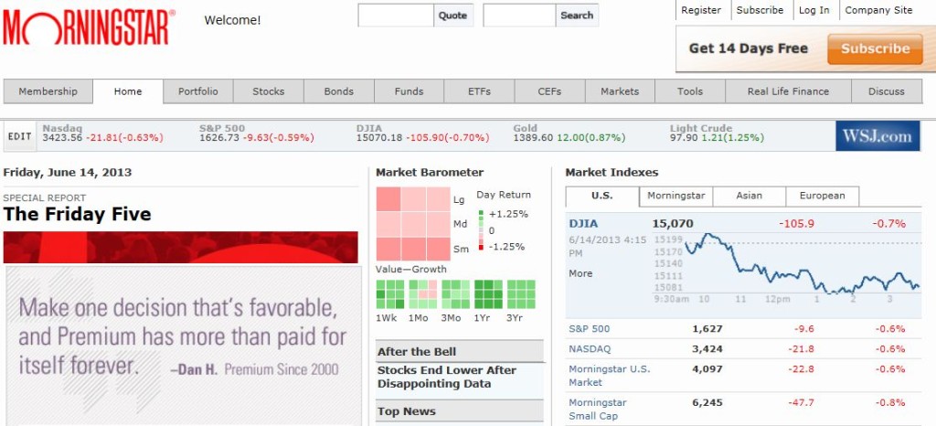 Blog Morningstar June 2013